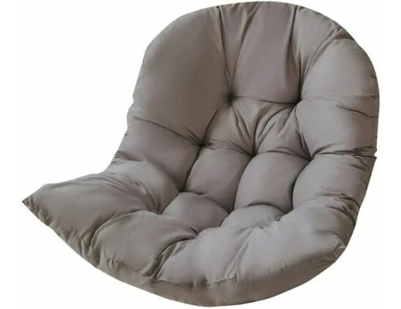 Hanging Egg Chair Cushion Sofa Swing Chair Seat Relax Cushion Padded Pad Covers Light Gray