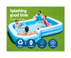 Bestway Kids Pool 305x274x46cm Inflatable Above Ground Swimming Pools 1207L