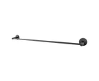 800mm Cuttable Bathroom Towel Rail Stainless steel towel rack shelf wall mounted towel bar holder Black