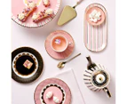 Maxwell & Williams Tea's & C's Regency Cake Server - Pink/Gold