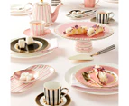 Set of 2 Maxwell & Williams Tea's & C's Regency Demi Cup & Saucer Set - Pink/Gold