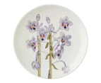 Maxwell & Williams 240mL Royal Botanic Gardens Australian Orchids Cup & Saucer Set - Lilac/White