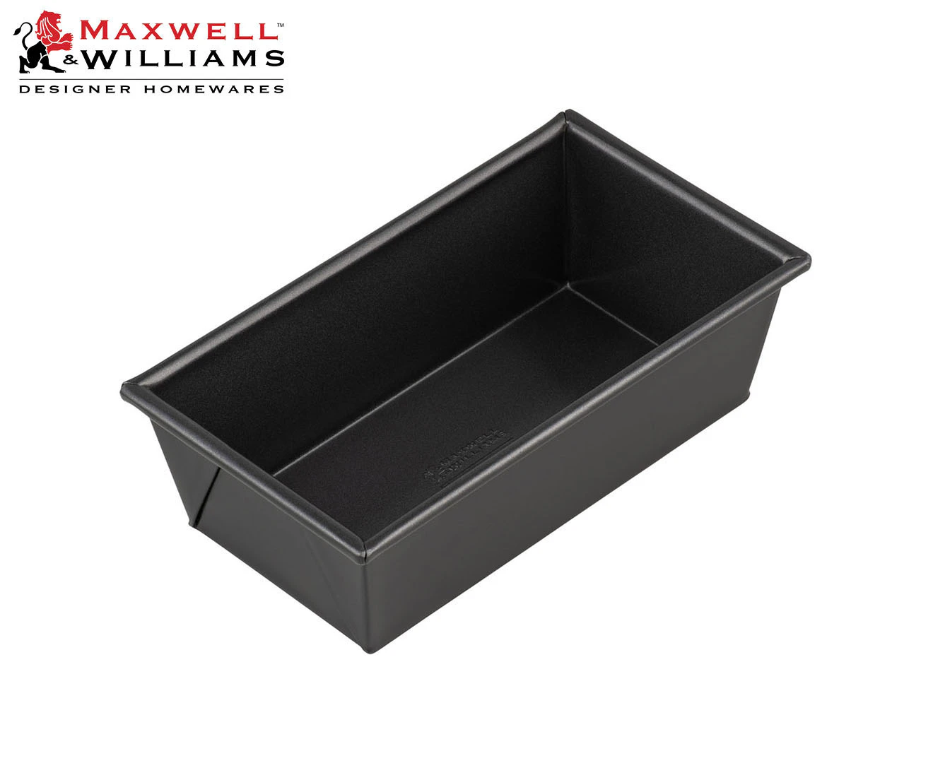 Maxwell & Williams 21x11cm BakerMaker Non-Stick Box-Sided Loaf Tin