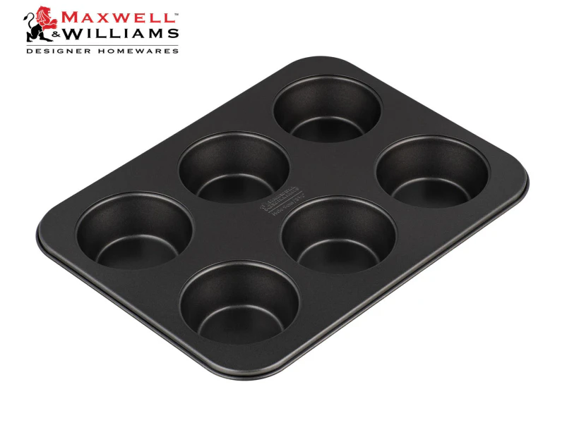 Maxwell & Williams 6-Cup BakerMaker Non-Stick Large Muffin Pan