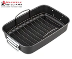 Maxwell & Williams 38x26cm BakerMaker Non-Stick Roaster w/ Rack