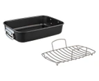 Maxwell & Williams 38x26cm BakerMaker Non-Stick Roaster w/ Rack