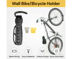 2pcs Wall Bike/bicycle Holder