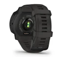 Garmin Instinct 2 Solar 45mm Silicone GPS Smart Watch - Graphite