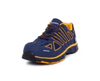MACK Vision Safety Lifestyle Shoes | Navy & Orange | MK0VISION