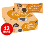 12 x Slim Secrets Low Sugar Protein Bar Cookies & Cream 40g