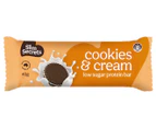 12 x Slim Secrets Low Sugar Protein Bar Cookies & Cream 40g
