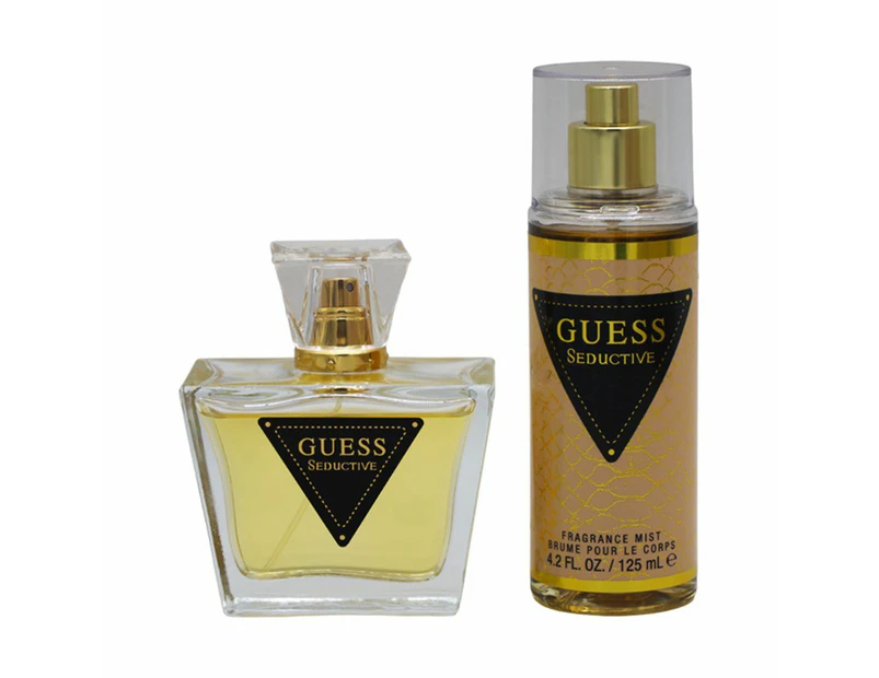 2pc Guess Seductive Women's 75ml Eau De Toilette Spray/125ml Frgrance Mist Set