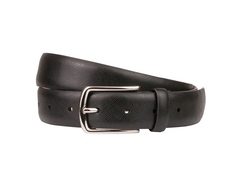 Florsheim Newman Men's Classic Leather Belt - NERO