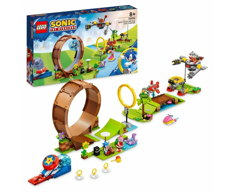 LEGO® Sonic the Hedgehog Sonic’s Green Hill Zone Loop Challenge 76994