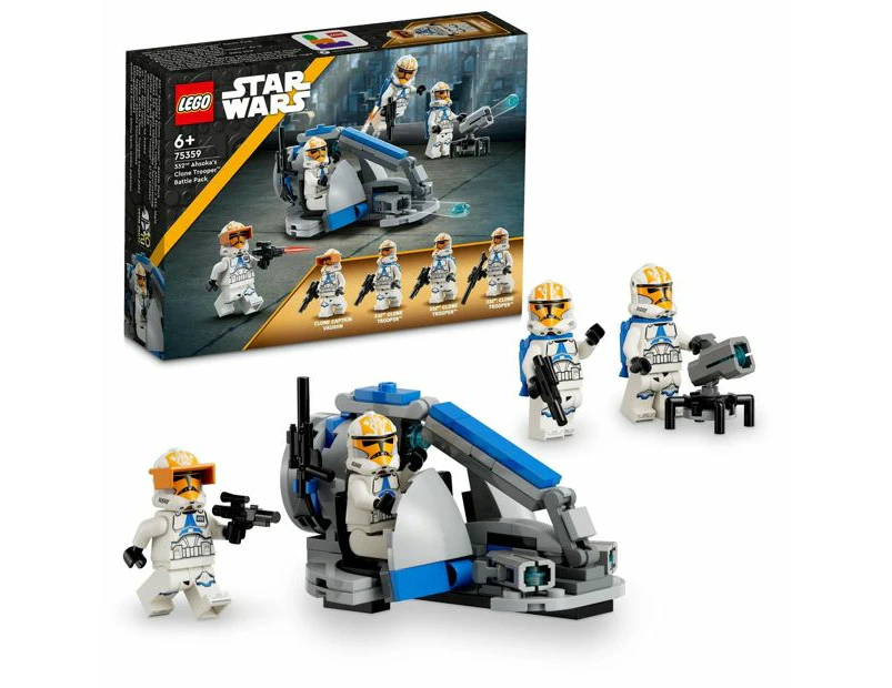 LEGO Star Wars 332nd Ahsoka's Clone Trooper Battle Pack 75359