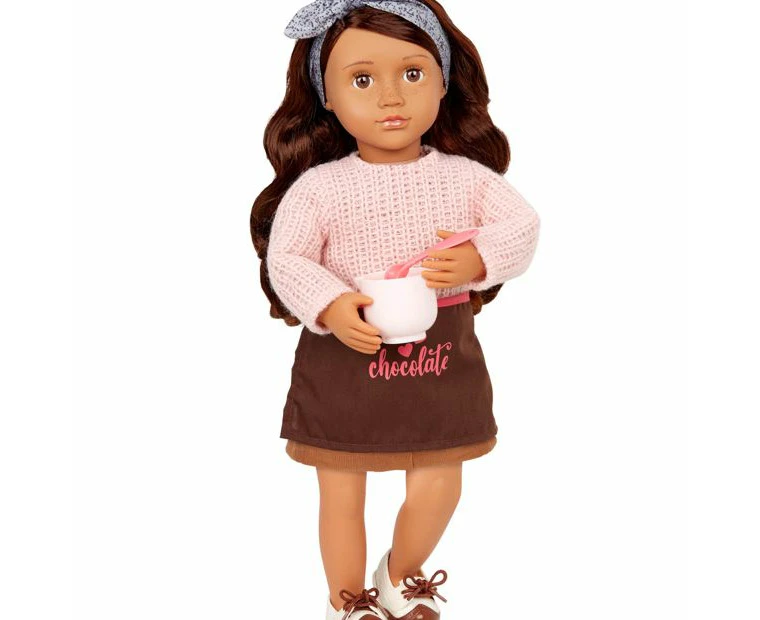 Our Generation Coco Posable 46cm Baker Doll & Storybook