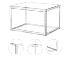 Tabletop Storage Box Acrylic Sundries Storage Holder Bedroom Books Container