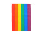 Gay Party Rainbow Cape Decorative Rainbow Cape LGBT Rainbow Cape Prop for Party