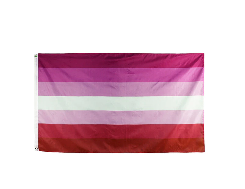 1Pc Fashion LESBIAN Polyester Rainbow Flag Large Durable Pride Flag Outdoor Banner