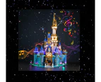 Brick Shine -  Light Kit for  LEGO(R)Disney Castle 43222 - Music