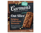 3 x 5pk Carman's Oat Slice Belgian Chocolate Brownie 175g