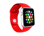 Silicone Sports Band for Apple Watch 45mm - Red