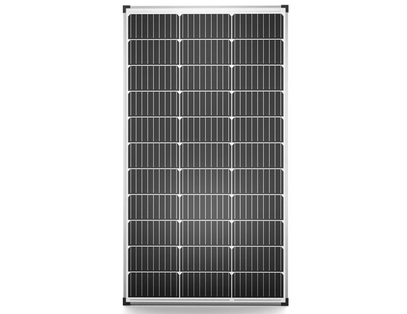 VoltX 12V 100W Solar Panel Kit Mono Fixed RV Camping Portable Battery Charger Advanced PERC Technology Made From Top A-Grade Mono Solar Cells