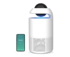 YOPOWER Air Purifiers for Home Up to 15㎡ with Air Quality and Light Sensors Sleep Mode