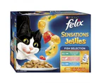 Felix Sensations Jellies Fish Selection Wet Cat Food 12X85G