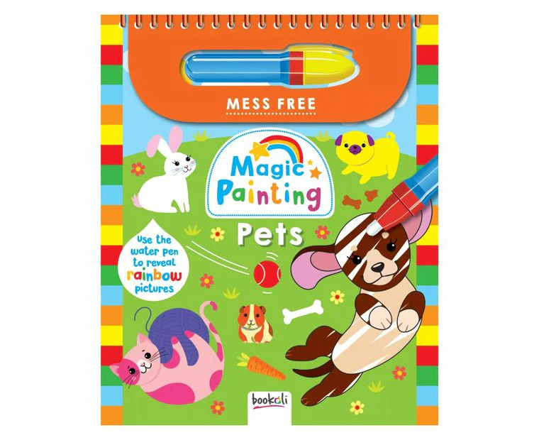 Inkredibles Magic Painting Pets Kids/Children Colouring Art Fun Activity Book