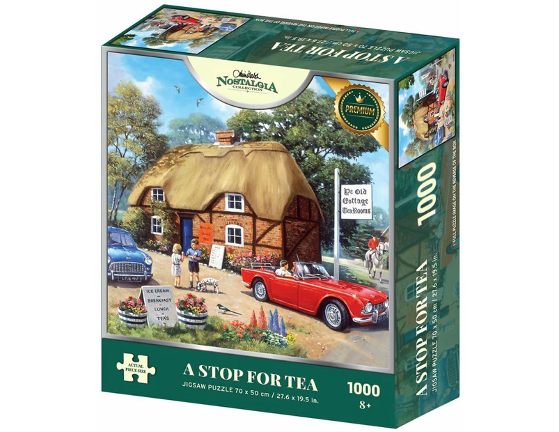 Holdson - Nostalgia Collection - A Stop For Tea - Jigsaw Puzzle 1000 Pieces