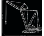 LEGO Technic Liebherr Crawler Crane LR 13000 42146