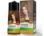 Herbishh Magic Hair Colour Dye Shampoo 400ML PPD Free - Golden Brown