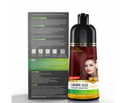 Herbishh Magic Hair Colour Dye Shampoo 500ML 3 In 1 - Grape Red