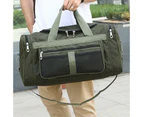 Large Capacity Weekender Bag Carry On Handbag Gym Travel Duffel Bag Green