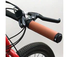 1 Pair Retro Bike Handlebar Grips Soft Mountain Bicycle Handle Cover