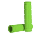 1 Pair Handle Grip Cover Non-slip Lightweight Rubber Multicolor Squares Bicycle Handlebar Cover Cycling Parts - Green
