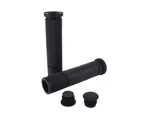 1 Pair Bike Handlebar Cover Anti-skidding Sweatproof Cycle Accessory Bicycle Handle Bar Grips Cover for Outdoor - Black B