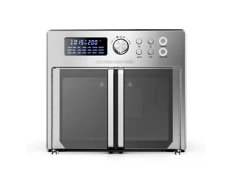 Kitchen Couture 25 Litre Air Fryer Oven French Door Multifunctional