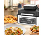 Kitchen Couture Top Loading Air Grill Family XL Air Fryer Stainless Steel