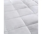 Royal Comfort 1000GSM Luxury Bamboo Fabric Gusset Mattress Pad Topper Cover