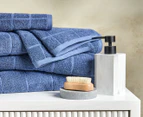 Sheraton Luxury 5-Piece Maison Subway Towel Set - River Blue