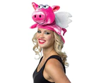 Flying Pig Hat Plush - One Size