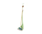 Vigar 104cm Florganic Lobby Broom & Dustpan Set Dust/Dirt Cleaner w/ Rubber Lip