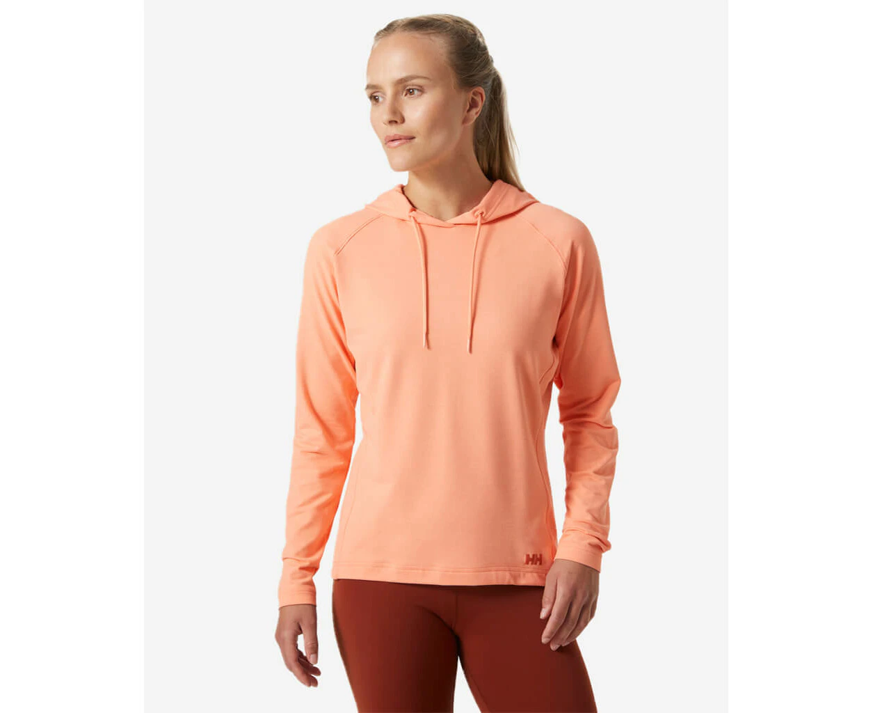 Helly Hansen Womens Verglas Light Hoodie, Rose Quartz