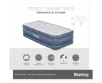 Bestway Air Mattress Single Inflatable Bed 51cm Airbed Blue