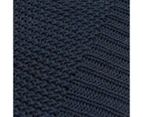 Target Jaspin Knitted Throw - Blue