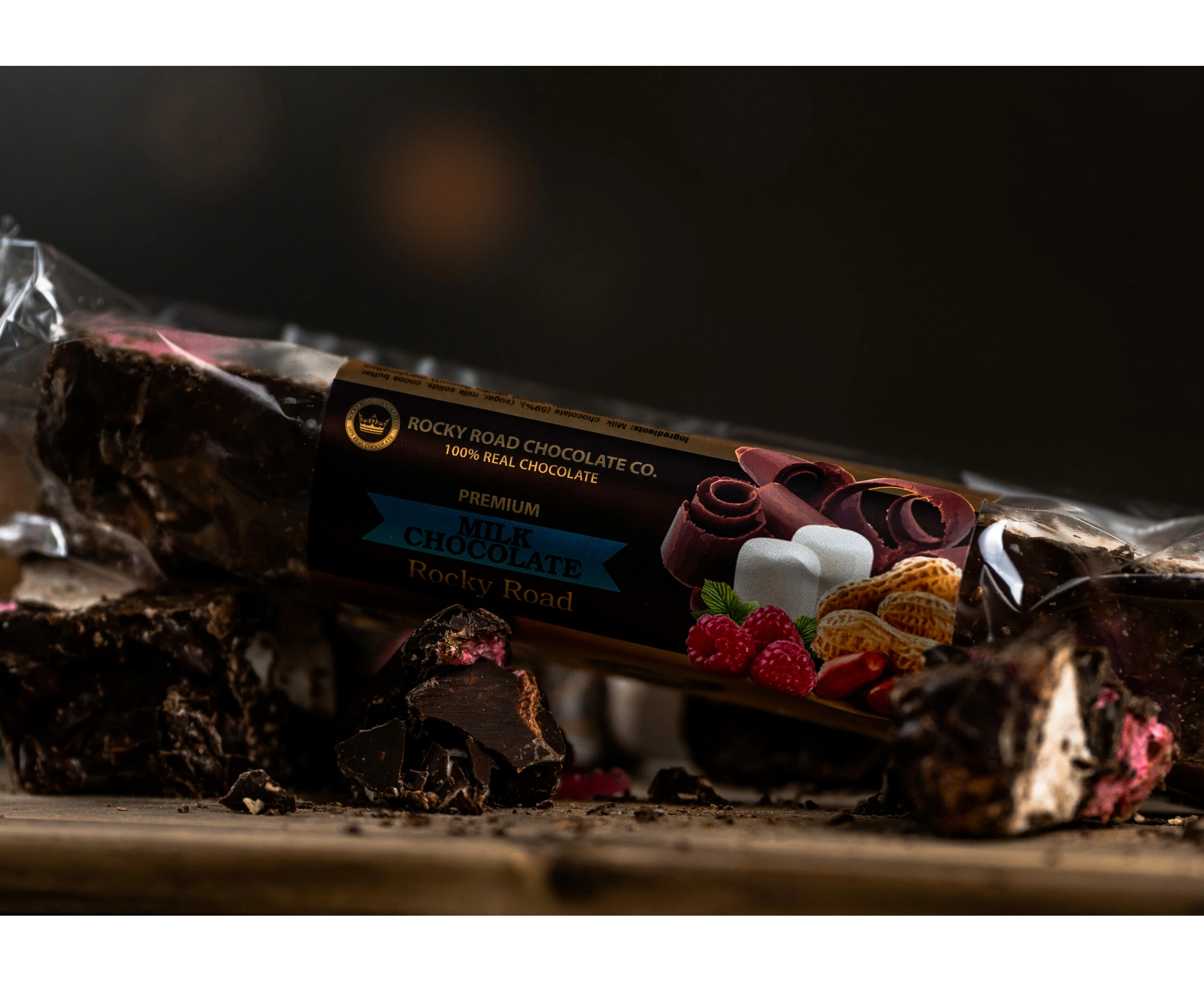 Milk Chocolate Rocky Road 200g