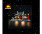 Brick Shine -  Light Kit for  LEGO(R) Hogwarts Express Hogsmeade Station 76423 - Classic Version