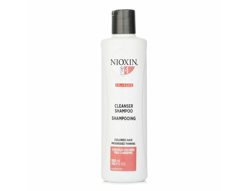 Nioxin Derma Purifying System 4 Cleanser Shampoo (Colored Hair, Progressed Thinning, Color Safe)  81629277 300ml/10.1oz